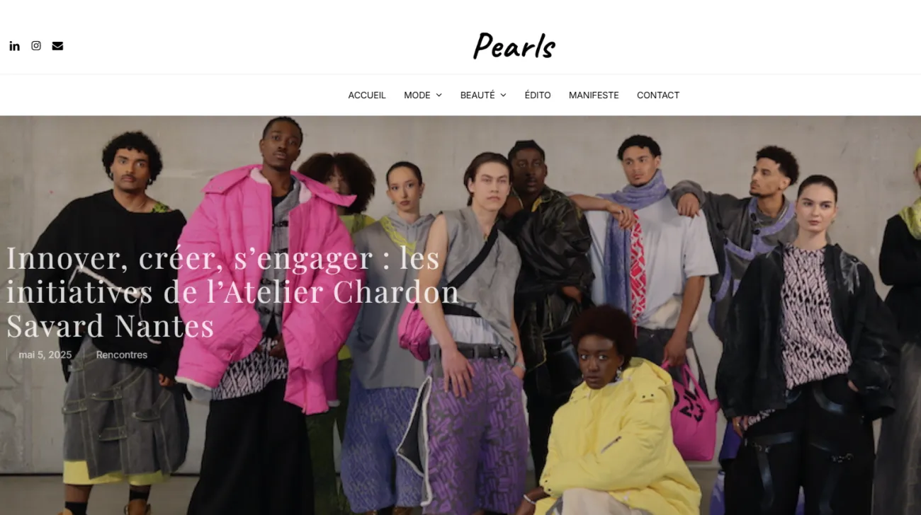 Pearls Magazine - article mai 2025