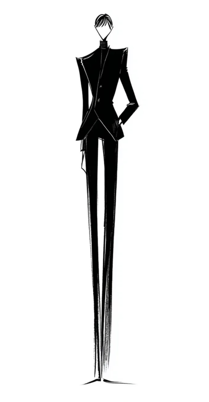 Silhouette Hedi Slimane